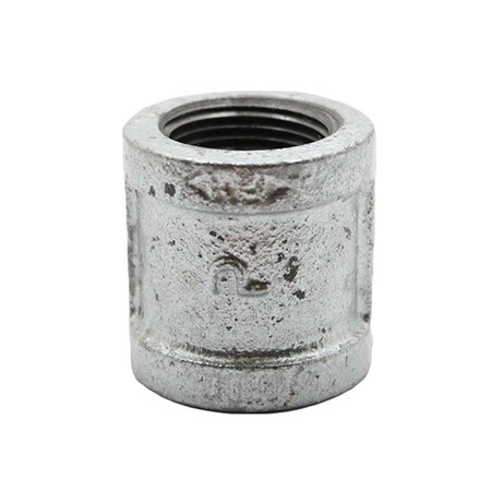 Thrifco Plumbing 3/8 Inch Galvanized Steel Coupling 5218019